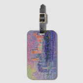 Signac's Le Château des Papes Bagagelabel (Voorkant (verticaal))