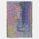 Signac's Le Château des Papes Deken (Voorkant Verticaal)