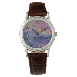 Signac's Le Château des Papes Horloge