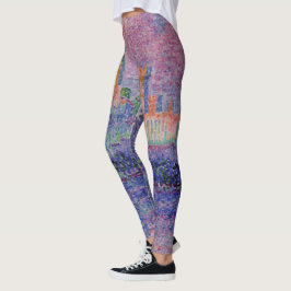 Signac's Le Château des Papes Leggings
