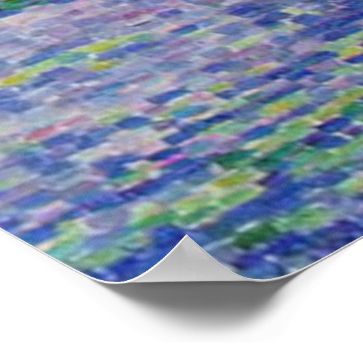 Signac's Le Château des Papes Poster (Hoek)