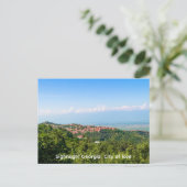 Signagi Sighnaghi Georgia, Stad van de liefde Briefkaart (Staand voorkant)