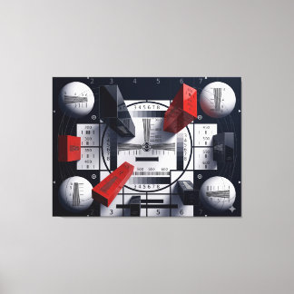 Signal 0249 canvas afdruk