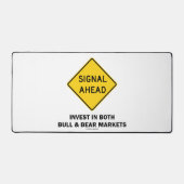 Signal Ahead Invest in both Bull & Beer Markets Bureaumat (Voorkant)