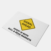 Signal Ahead Invest in both Bull & Beer Markets Deurmat (Schuin)