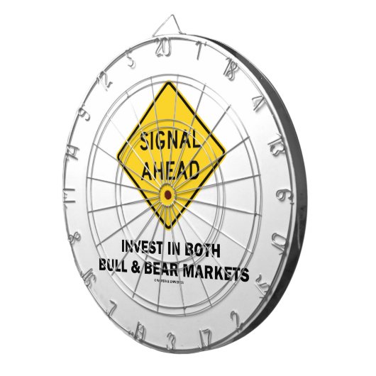 Signal Ahead (Sign.) Investeer beide Bull Beer Mar Dartbord (Voorkant Rechts)