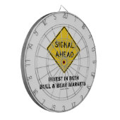 Signal Ahead (Sign.) Investeer beide Bull Beer Mar Dartbord (Voorkant Links)
