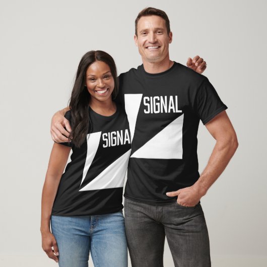 Signal Comics T-Shirt - Black (Unisex)