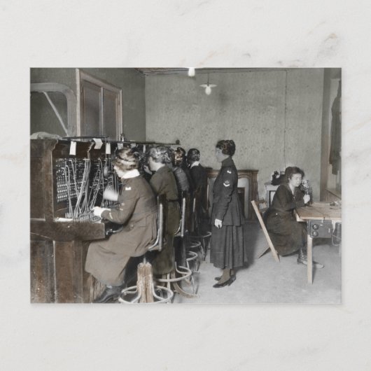 Signal Corp Women wwi Feestdagenkaart (Voorkant)