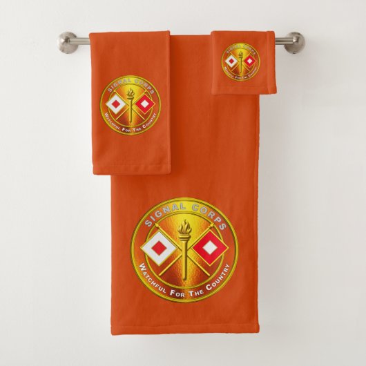 Signal Corps Bad Handdoek (Insitu)