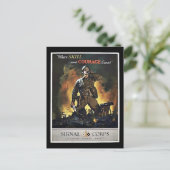 Signal Corps Briefkaart (Staand voorkant)