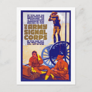 Signal Corps Briefkaart