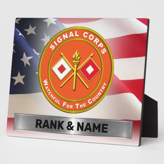 Signal Corps Fotoplaat (Zijkant)