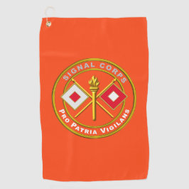 Signal Corps Golfhanddoek