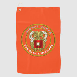 Signal Corps Golfhanddoek