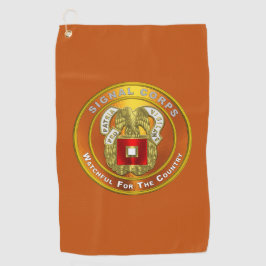 Signal Corps Golfhanddoek