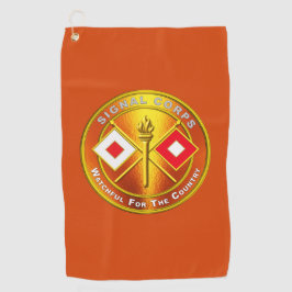 Signal Corps Golfhanddoek