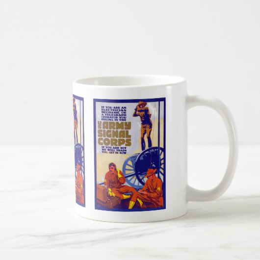 Signal Corps Koffiemok (Rechts)