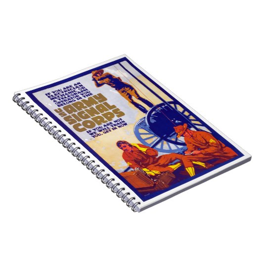 Signal Corps Notitieboek (Rechterzijde)