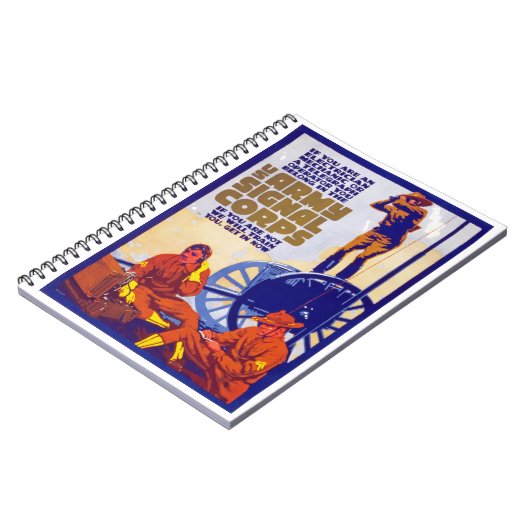 Signal Corps Notitieboek (Linkerzijde)