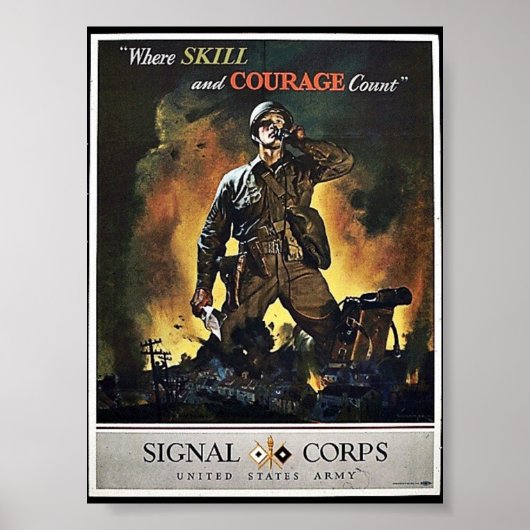 Signal Corps Poster (Voorkant)