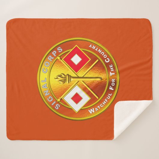 Signal Corps Sherpa Deken (Voorkant (horizontaal))