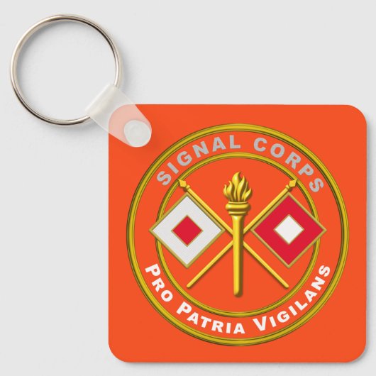 Signal Corps Sleutelhanger (Voorkant)