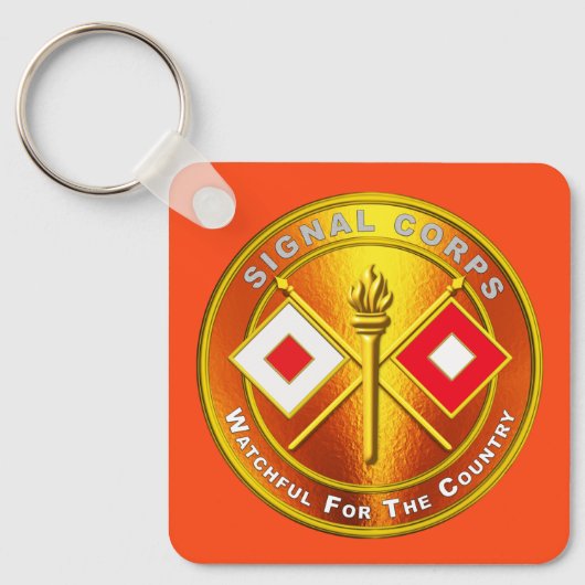 Signal Corps Sleutelhanger (Voorkant)