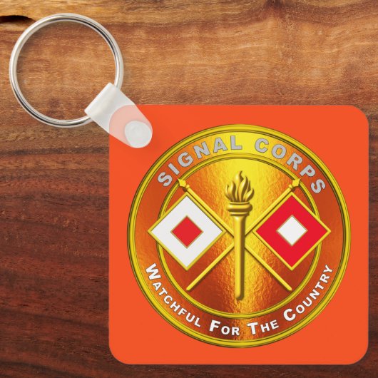 Signal Corps Sleutelhanger (Voorkant)