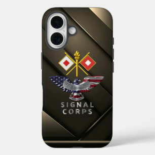 Signal Corps Veteran iPhone 16 Hoesje