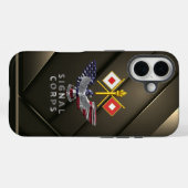 Signal Corps Veteran Case-Mate iPhone Case (Achterkant (horizontaal))