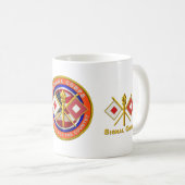 Signal Corps Veteran Koffiemok (Voorkant rechts)