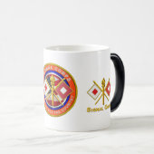 Signal Corps Veteran   Magische Mok (Voorkant rechts)