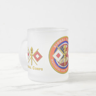 Signal Corps Veteran Matglas Koffiemok