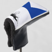 Signal flag Alpha Golfheadcover (3/4 voorkant)