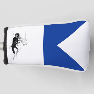 Signal flag Alpha Golfheadcover