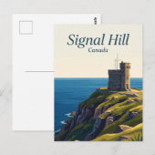 Signal Hill Canada Briefkaart (Voorkant / Achterkant)