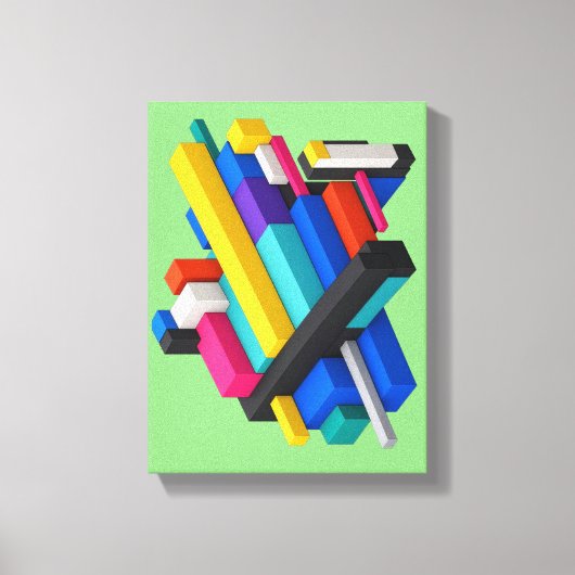 Signal Stack Canvas Afdruk (Voorkant)