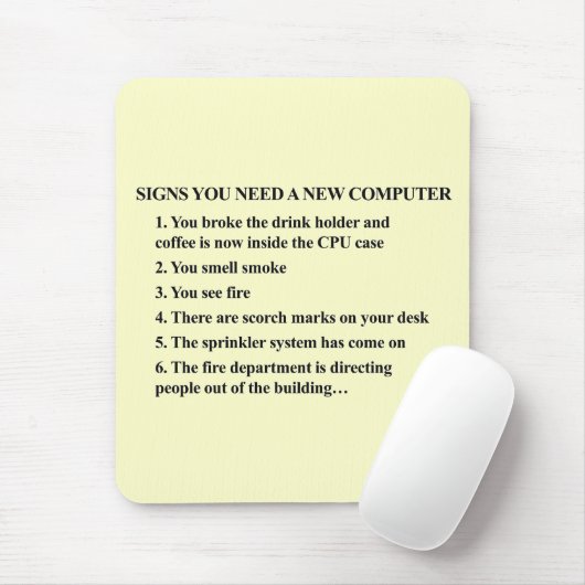 Signaleert u een nieuwe computer 2 nodig hebt muismat (Met muis)