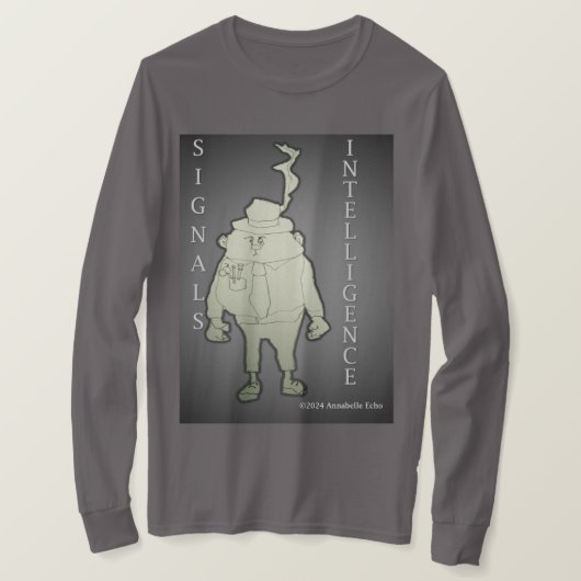 Signalen van intelligentie! t-shirt (Design voorkant)