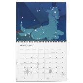 signalen van Zodiac Celestial Constellations Kalender (Jan 2027)