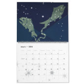 signalen van Zodiac Celestial Constellations Kalender (Mar 2026)