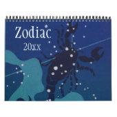  signalen van Zodiac Celestial Constellations Kalender (Hoes)