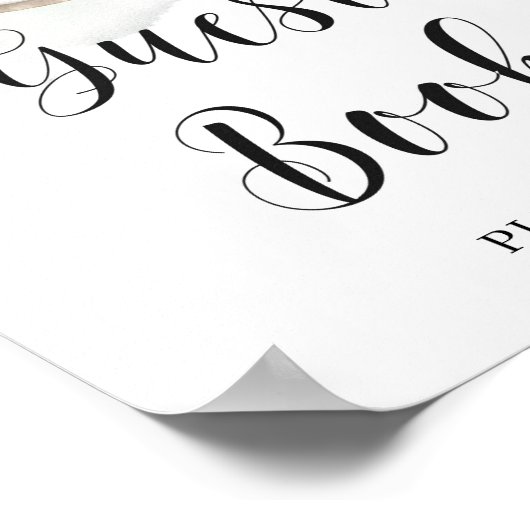 Signalering van de rode eucalyptuseistorij poster (Hoek)