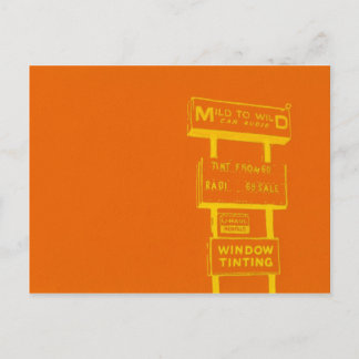 Signaleringen rond de stad briefkaart