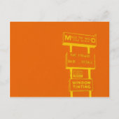 Signaleringen rond de stad briefkaart (Voorkant)