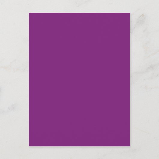 Signalviolett Briefkaart (Voorkant)