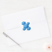 Signature Blue BLUE BUBBLES Ambachtelijke Sticker (Envelop)