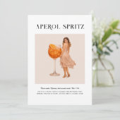 Signature Cocktail | Gemini Zodiac Birthday Kaart (Staand voorkant)