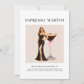 Signature Cocktail | Leo Zodiac Birthday Kaart (Voorkant)